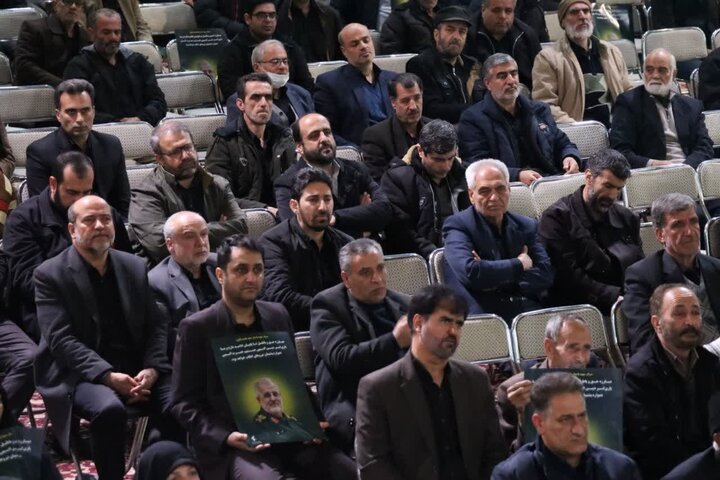 تصاویر/مراسم بزرگداشت سپهبد شهید محمد پاکپور و شهیده دکتر مهسا طاهری در اراک