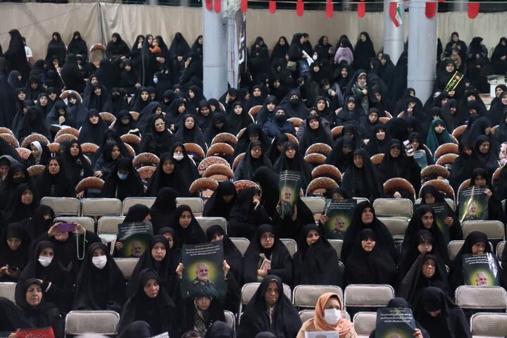 تصاویر/مراسم بزرگداشت سپهبد شهید محمد پاکپور و شهیده دکتر مهسا طاهری در اراک