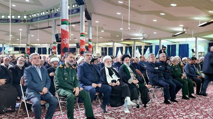 تصاویر/مراسم بزرگداشت سپهبد شهید محمد پاکپور و شهیده دکتر مهسا طاهری در اراک
