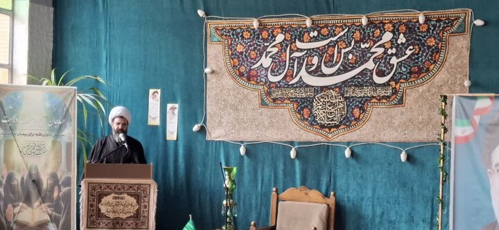 بیعت طلاب مدرسه علمیه الزهرا و فاطمه‌الزهرا اراک با حضرت آیت الله سید مجتبی خامنه‌ای