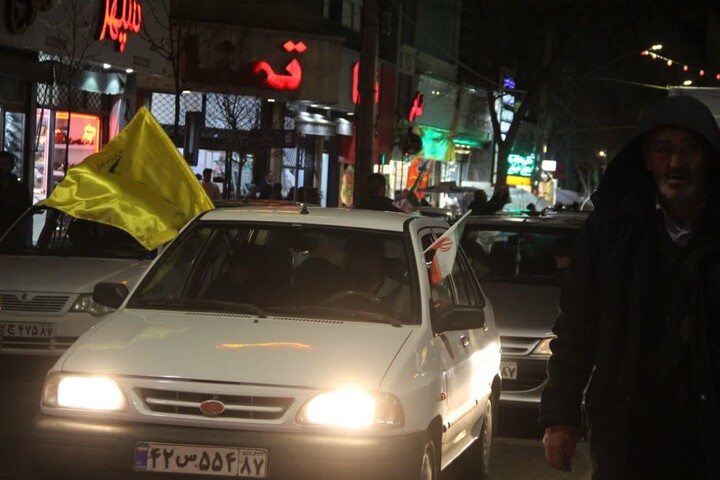 تصاویر/ فریاد انتقام‌خواهی «رهبر شهید» در خیابان‌های زنجان