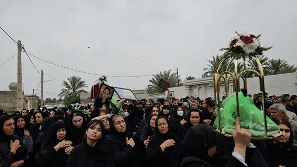 تصاویر/وداع با کشاورز شهید