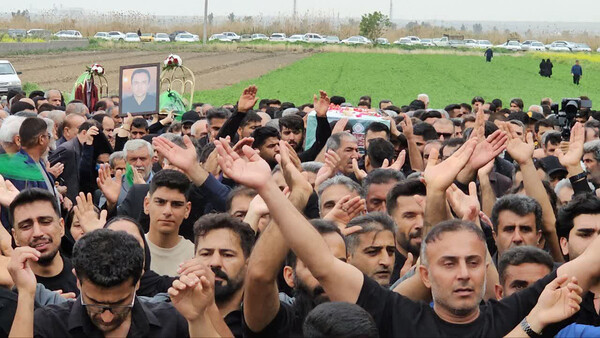 تصاویر/وداع با کشاورز شهید