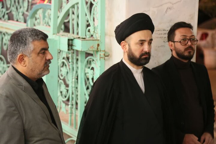 مراسم بزرگداشت شهادت امام خامنه ای از سوی امام جمعه نجف اشرف