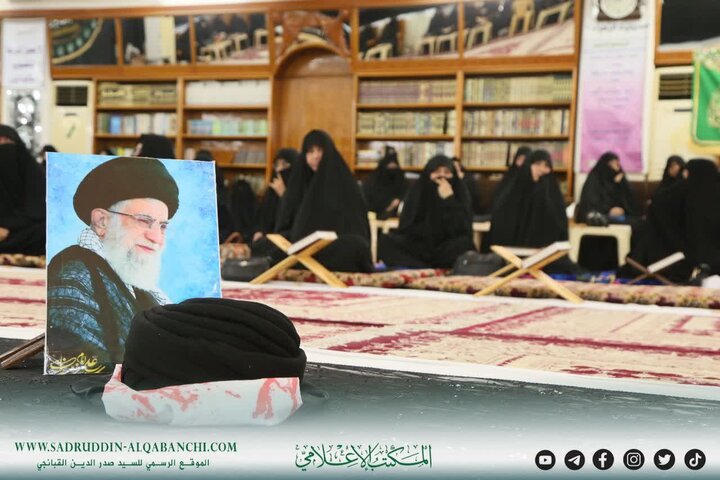 مراسم بزرگداشت شهادت امام خامنه ای از سوی امام جمعه نجف اشرف