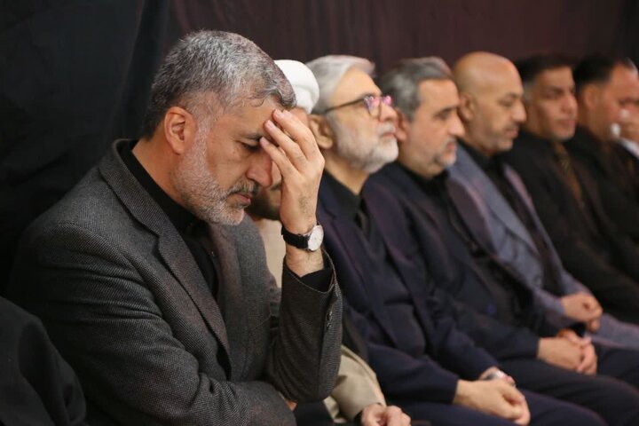 مراسم بزرگداشت شهادت امام خامنه ای از سوی امام جمعه نجف اشرف