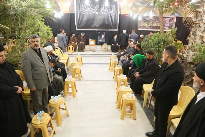 مراسم بزرگداشت شهادت امام خامنه ای از سوی امام جمعه نجف اشرف