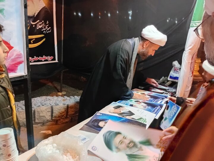 تصاویر/ فعالیت موکب جهادی مدرسه علمیه ولیعصر(عج) قمصر کاشان