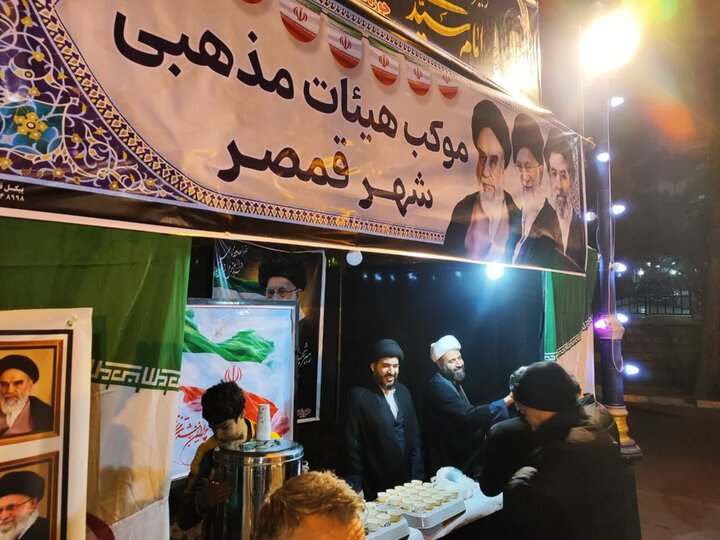 تصاویر/ فعالیت موکب جهادی مدرسه علمیه ولیعصر(عج) قمصر کاشان