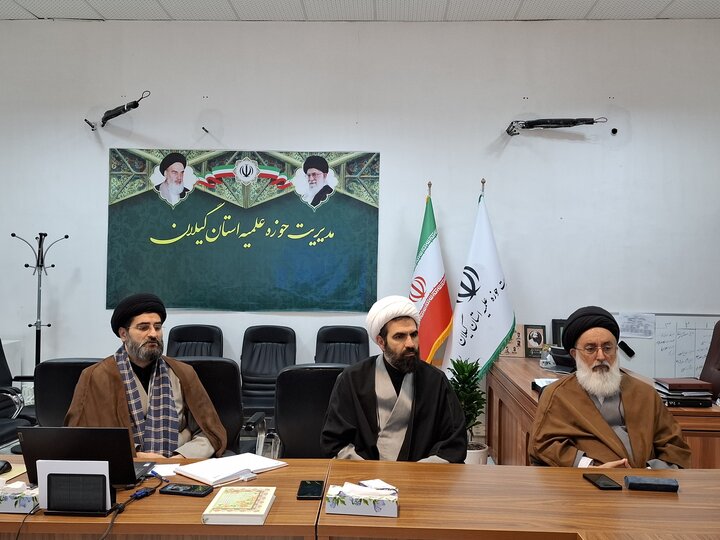 تصاویر/ نشست برگزیدگان هفدهمین جشنواره علامه حلی استان گیلان