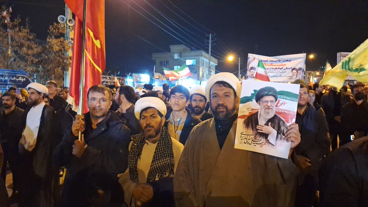 گردهمایی اساتید و طلاب کهگیلویه و بویراحمد برای بیعت با ولایت