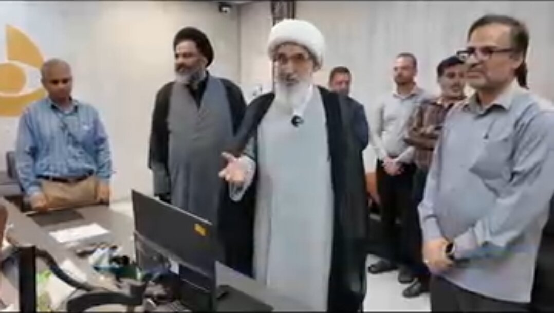 فیلم| بازدید نماینده ولی فقیه در استان بوشهر از صداوسیما