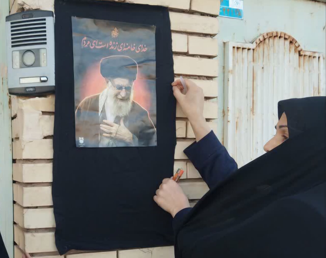 بانوان طلبه مدرسه علمیه ریحانه‌النبی(س) رفسنجان در صف مقدم جبهه جهاد رمضان+ تصاویر