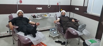 حضور مبلّغین بندرلنگه در مراکز اهدای خون