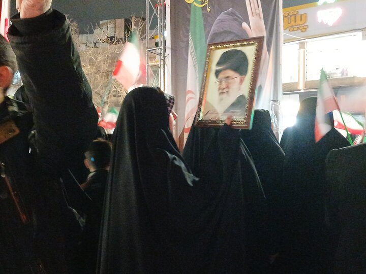 تصاویر/ اجتماعات مردمی و انقلابی مشهد(۱)