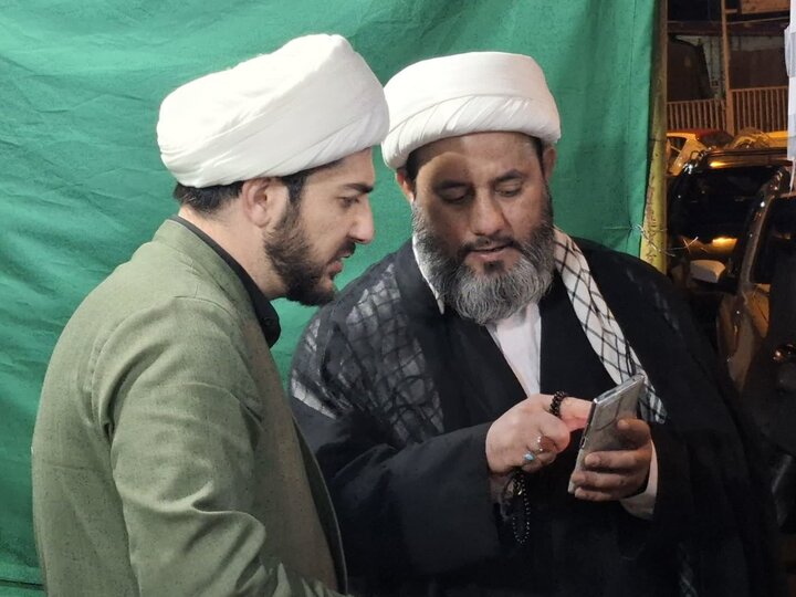تصاویر/ فعالیت موکب جهادی روحانیون و طلاب مدازس علمیه آران وبیدگل