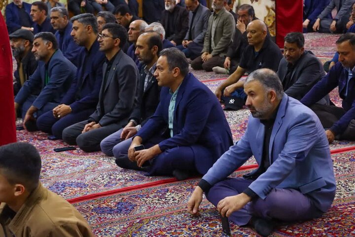 تصاویر/ بزرگداشت شهید امیر جعفریان در مسجد روضه محمدیه یزد