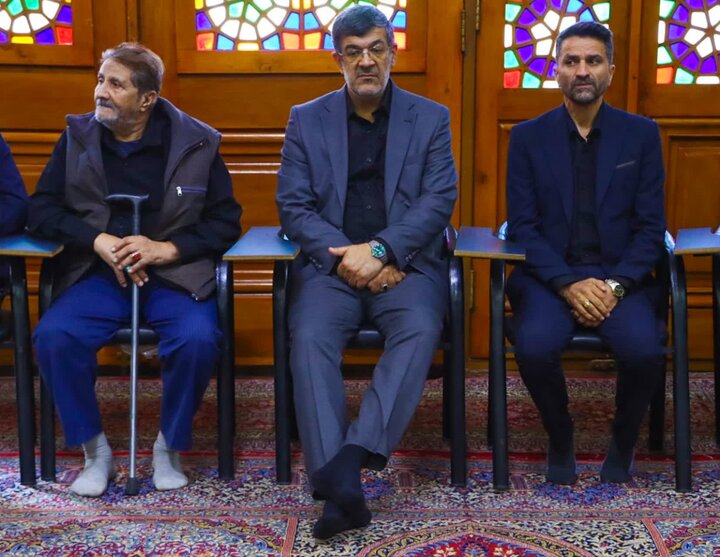 تصاویر/ بزرگداشت شهید امیر جعفریان در مسجد روضه محمدیه یزد