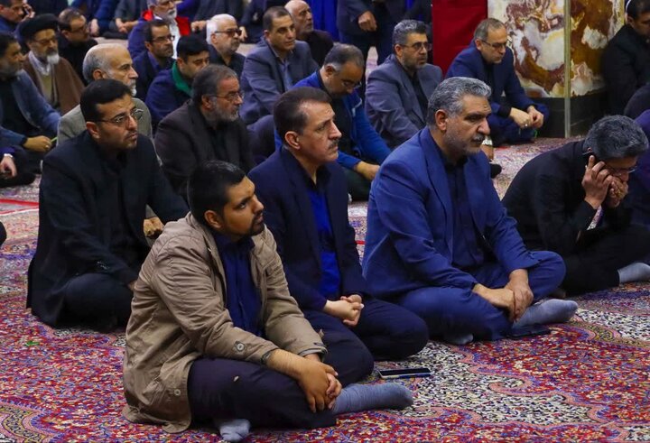 تصاویر/ بزرگداشت شهید امیر جعفریان در مسجد روضه محمدیه یزد