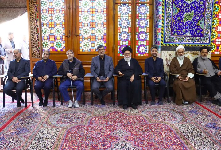 تصاویر/ بزرگداشت شهید امیر جعفریان در مسجد روضه محمدیه یزد