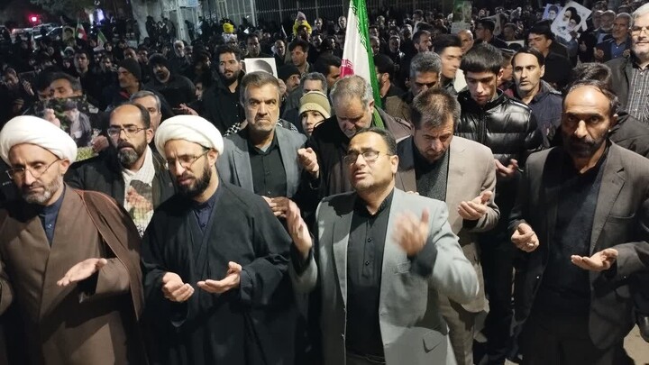 تصاویر/حضور طلاب کوهبنانی در اجتماعات این شهر