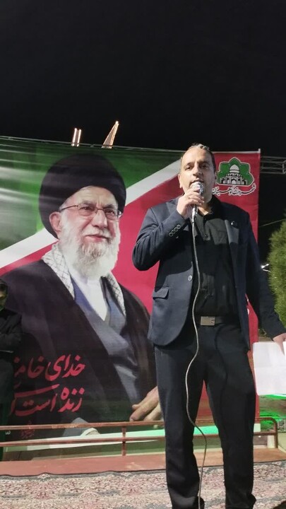 تصاویر/حضور طلاب کوهبنانی در اجتماعات این شهر
