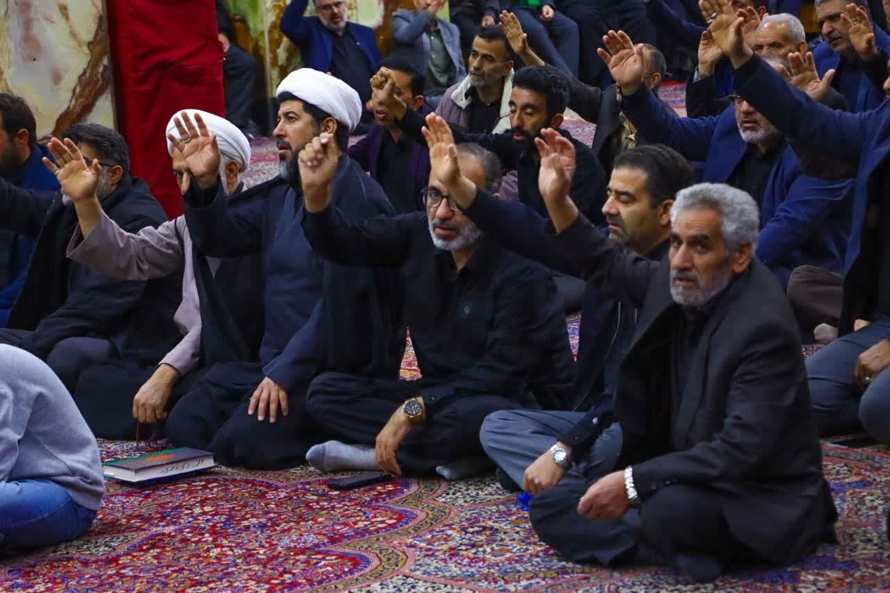 تصاویر/ بزرگداشت شهید امیر جعفریان در مسجد روضه محمدیه یزد