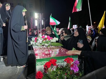 تصاویر/ شبی که میدان نبرد، معراج شد...