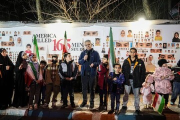 تصاویر/ حضور سخنگوی وزارت امور خارجه جناب آقای بقایی در رویداد اعتراضی «میناب برای ایران جان داد»