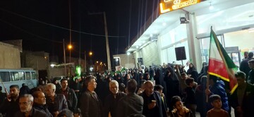 تصاویر/ اجتماع عاشورایی مردم سفیدشهر در چهارشنبه دشمن سوزی