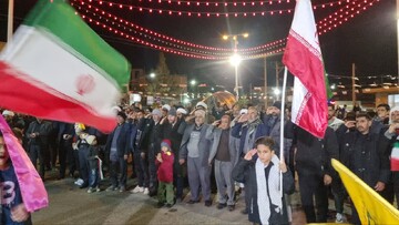 تصاویر/ تجلی همبستگی و اقتدار در چهارشنبه‌سوری در سربیشه