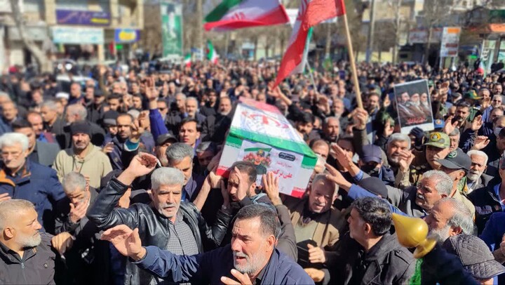 تشییع پیکر مطهر شهید علی ترکمن