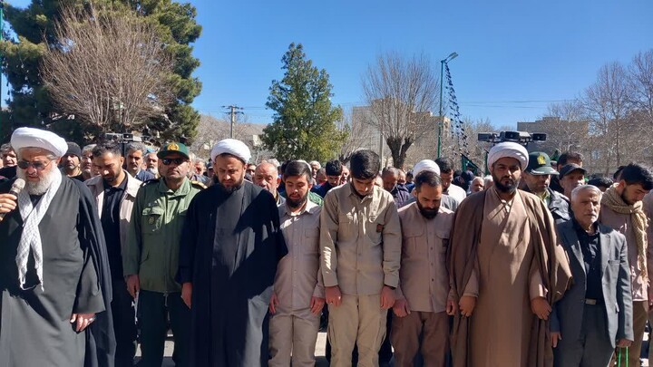 تشییع پیکر مطهر شهید علی ترکمن