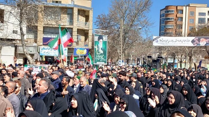 تشییع پیکر مطهر شهید علی ترکمن