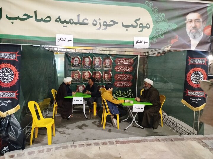 تصاویر/فعالیت طلاب مدرسه علمیه صاحب الزمان(عج) بندر ماهشهر در جنگ رمضان