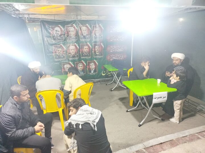 تصاویر/فعالیت طلاب مدرسه علمیه صاحب الزمان(عج) بندر ماهشهر در جنگ رمضان