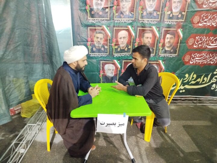 تصاویر/فعالیت طلاب مدرسه علمیه صاحب الزمان(عج) بندر ماهشهر در جنگ رمضان
