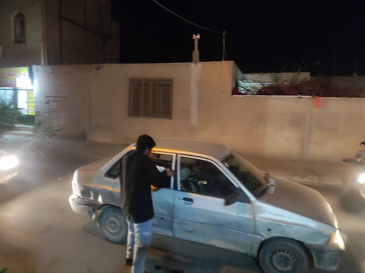 تصاویر/ برگزاری موکب توسط طلاب مدارس علمیه شهرستان زابل