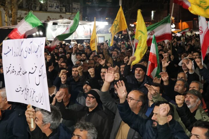هجدهمین تجمع مردم نظر آباد در مــراسم شهـــــــادت قائــــــــد امــــــت و بـیـــعت بـــا حضرت آیت الله سید مجتبی حسینی خامنه‌ای