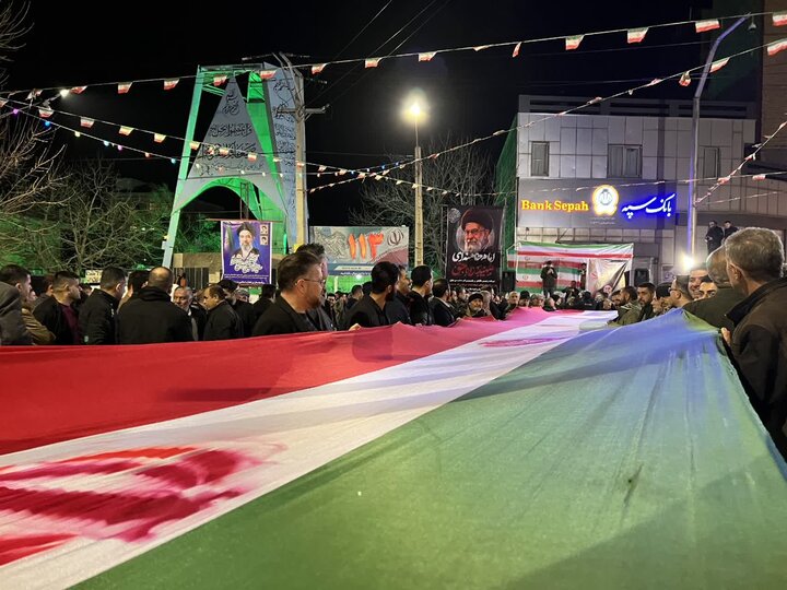 تصاویر/ تجمع مردمی در سردشت در حمایت از انقلاب اسلامی و رهبر معظم انقلاب