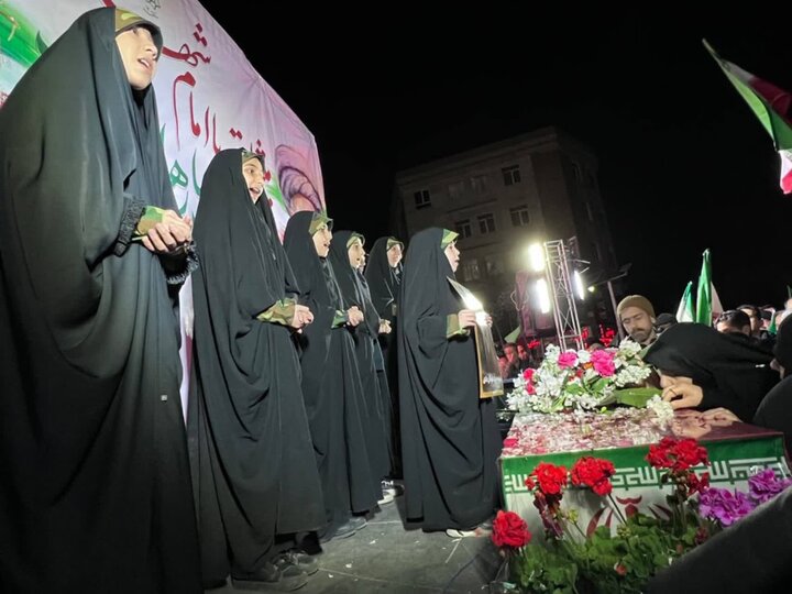 تصاویر/ شبی که میدان نبرد، معراج شد...