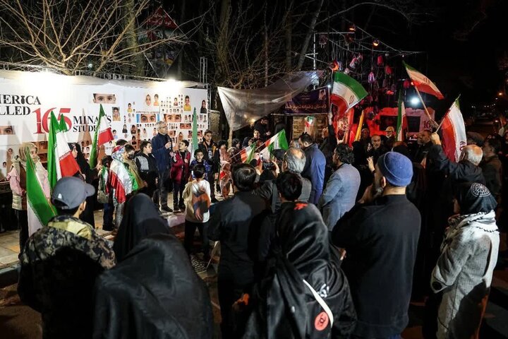 حضور سخنگوی وزارت امور خارجه جناب آقای بقایی در رویداد اعتراضی «میناب برای ایران جان داد»