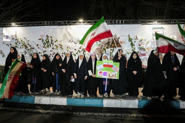 حضور سخنگوی وزارت امور خارجه جناب آقای بقایی در رویداد اعتراضی «میناب برای ایران جان داد»