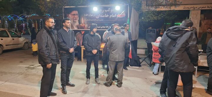تصاویر/ کاروان خودرویی خیابان های مروست را درنوردید