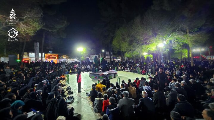 تصاویر/ چهارشنبه سوری بیداری ۱۴۰۴ در اردکان