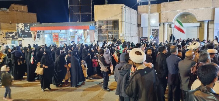 تصاویر| تجلی همبستگی و اقتدار در چهارشنبه‌سوری در سربیشه