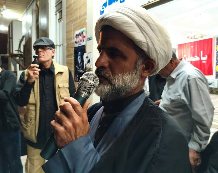 تصاویر/ اجتماع باشکوه مردم بنک در بیعت با مقام معظم رهبری