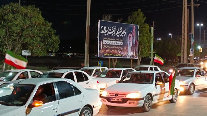 تصاویر/ رژه خودرویی در عالیشهر