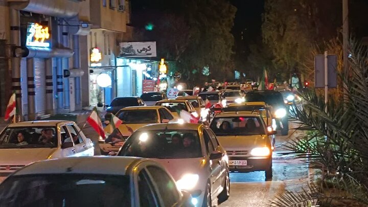 تصاویر/ رژه خودرویی در عالیشهر