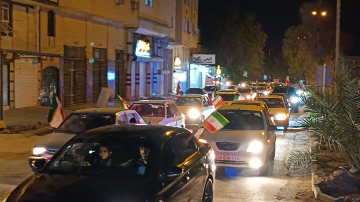 تصاویر/ رژه خودرویی در عالیشهر